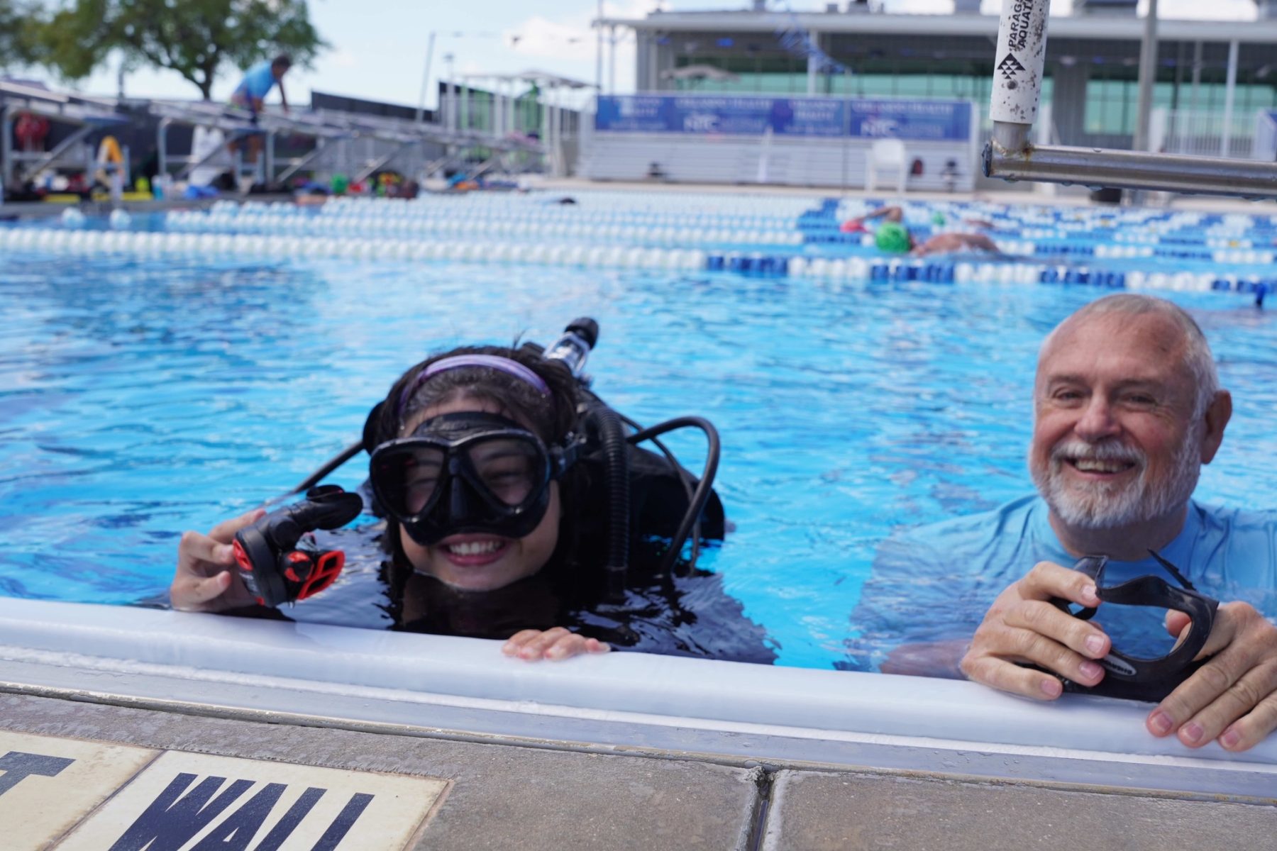 The Scuba Gym volunteers and community
